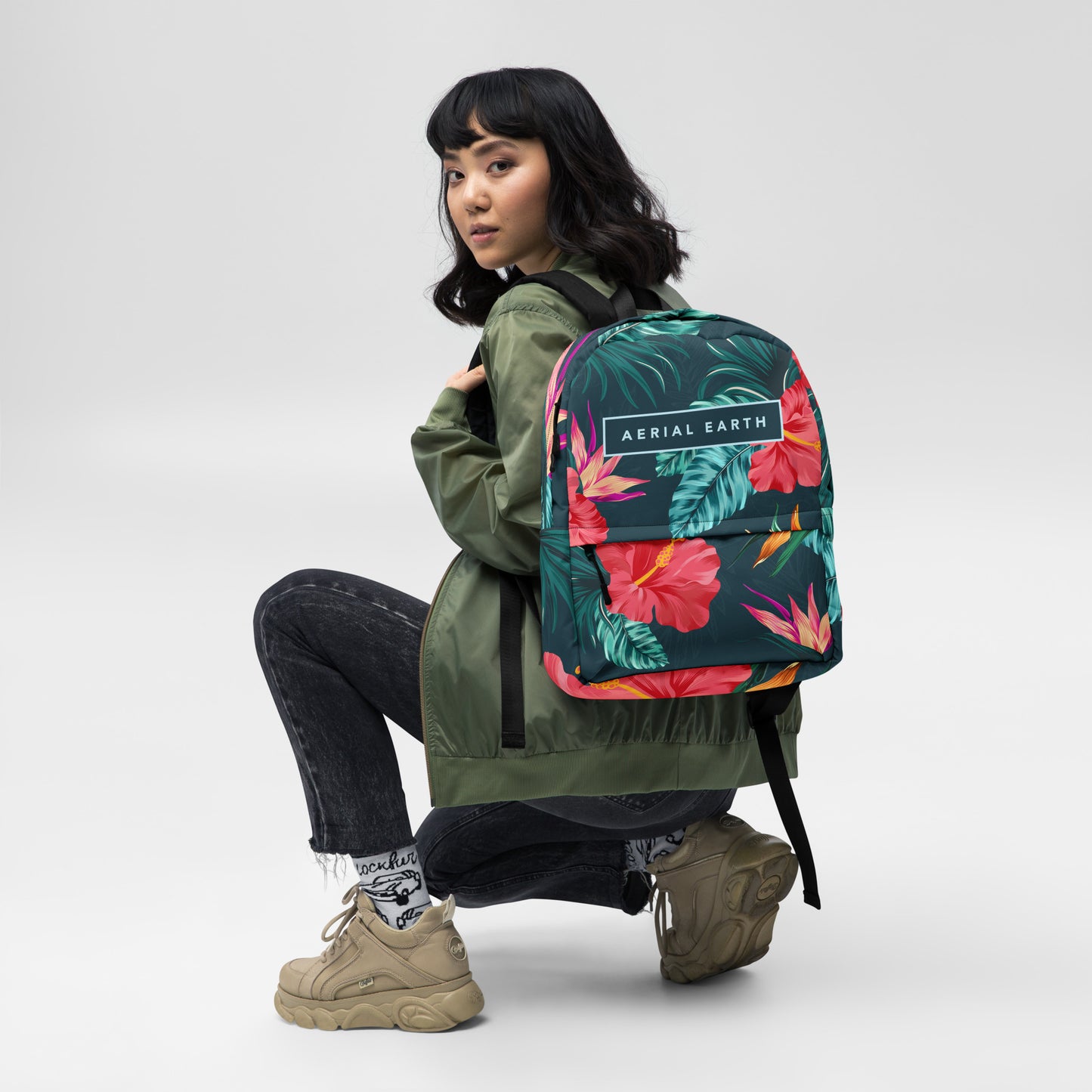 Tropical Flora Backpack