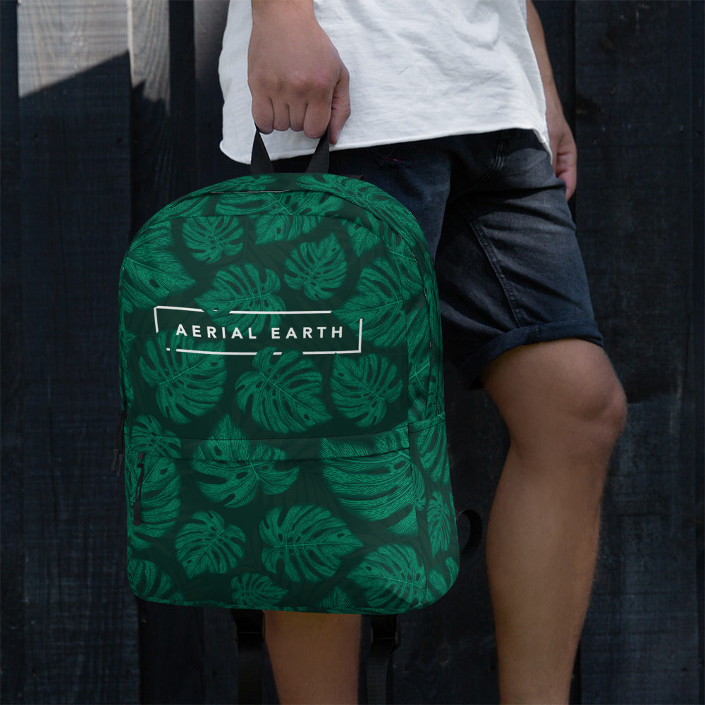 Tropical Leaf Backpack