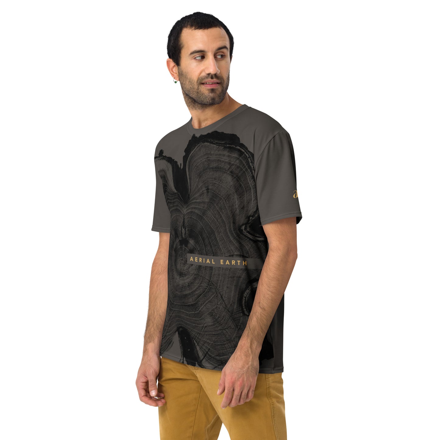 Men's Tree Rings T-Shirt (Coffee)