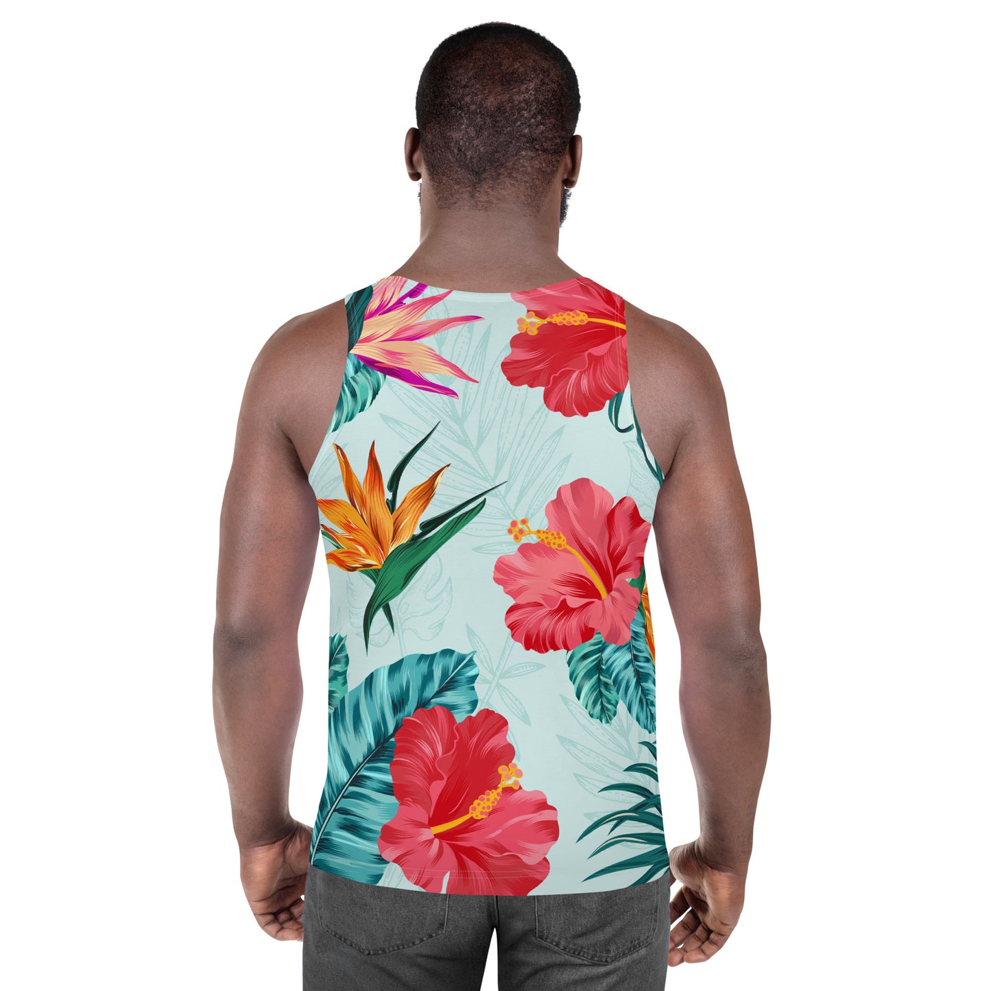 Unisex Tropical Tank (Mint)