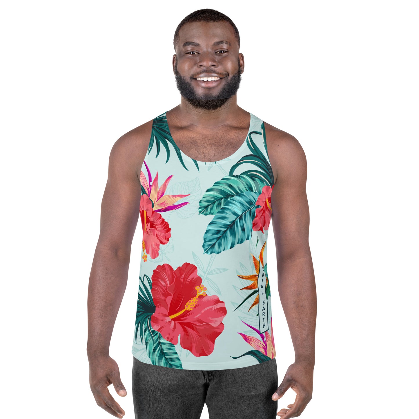 Unisex Tropical Tank (Mint)