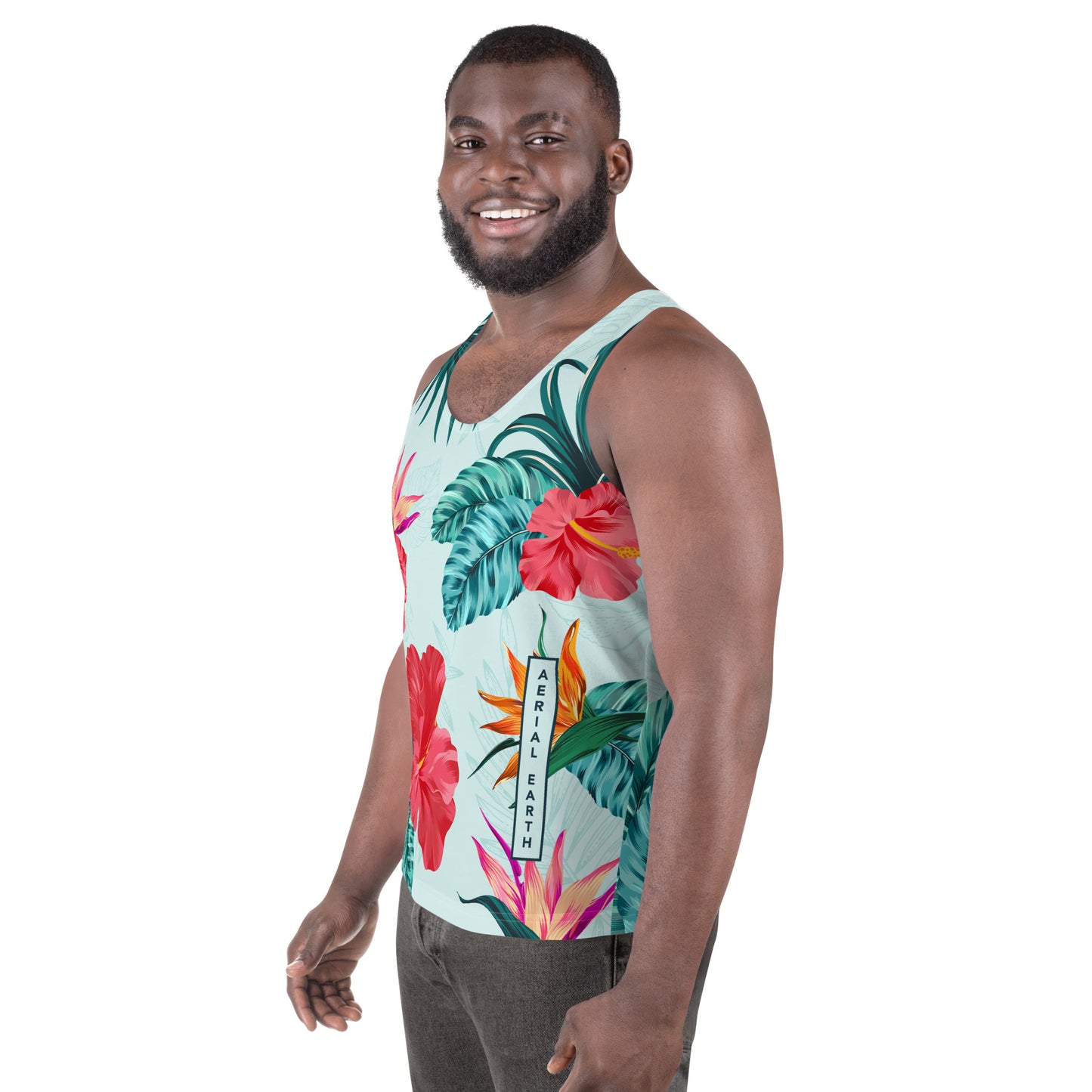 Unisex Tropical Tank (Mint)