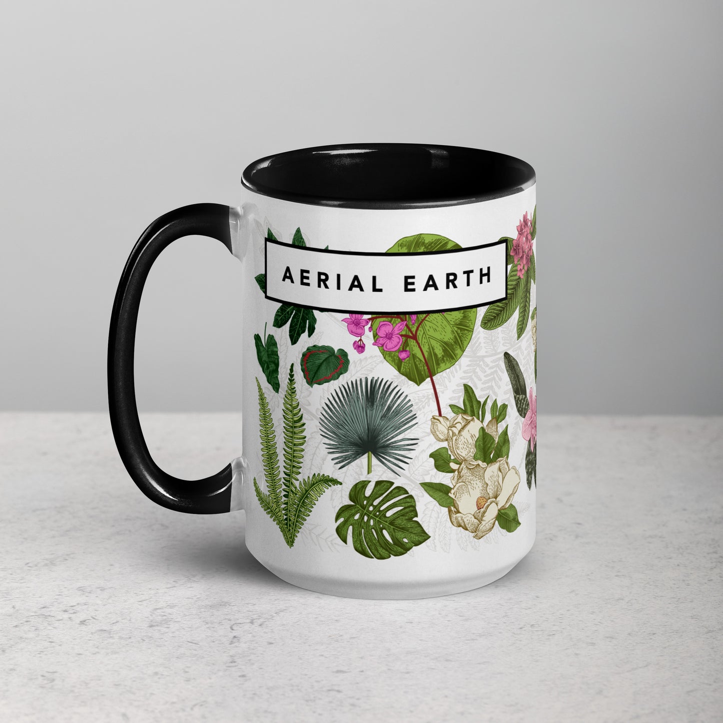 Aerial Earth Flora Mug