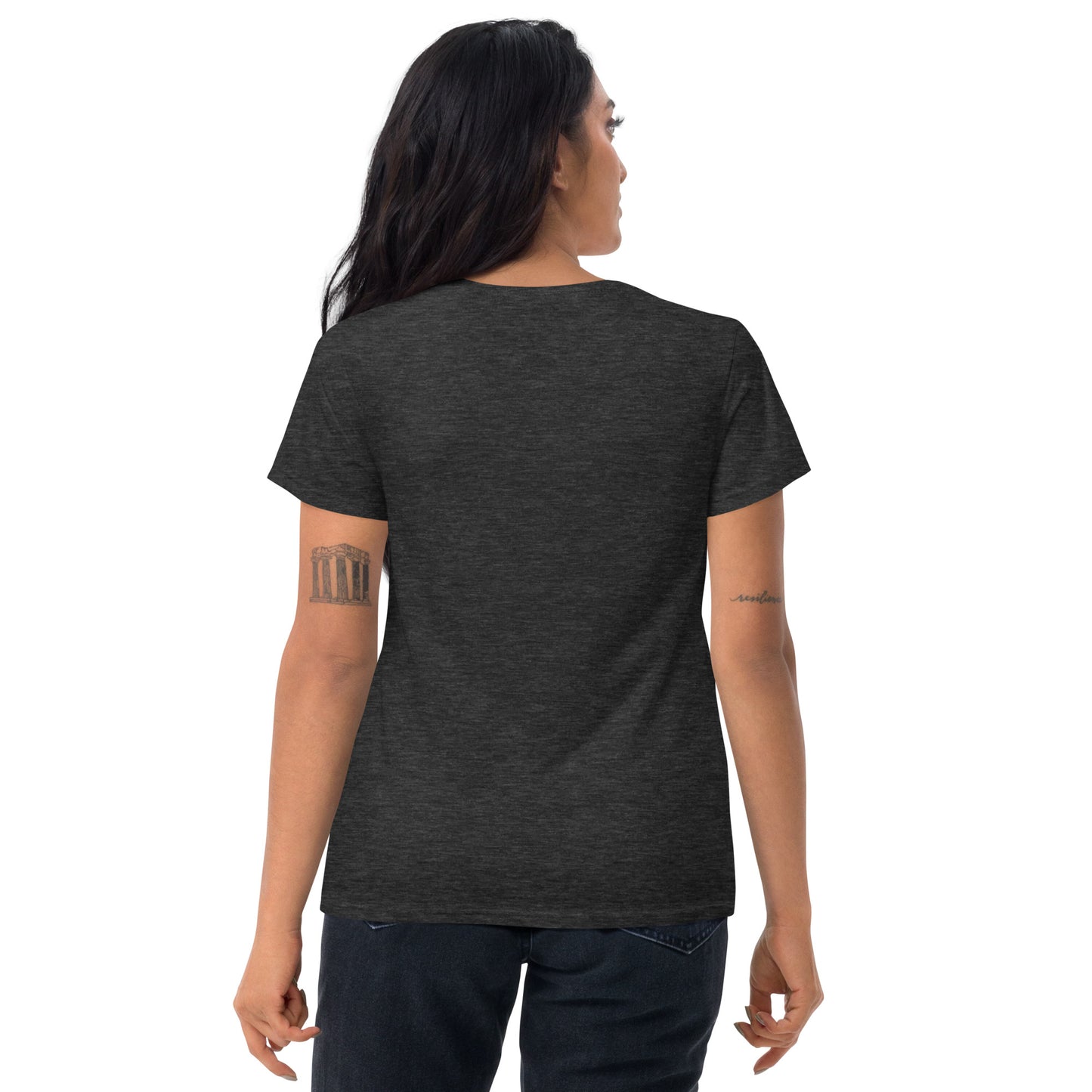 Women's Logo Short Sleeve T-Shirt (Dark Heather Gray)